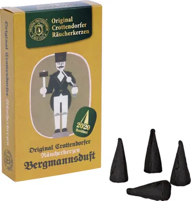 Produktbild von Crottendorfer Räucherkerzen - Nostalgie Edition - Bergmannsduft von Crottendorfer