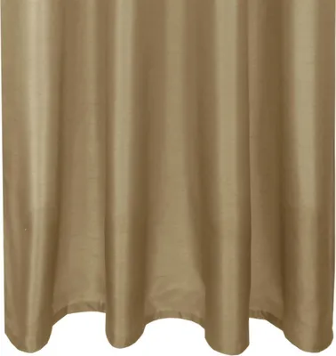 Zdjęcie produktu dla Zasłona Alessia nieprzezroczysta z pętelkami, wymiary: 140x145cm, kolor: ciemny taupe