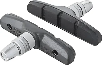 Produktbild von Shimano Teile Bremsschuhe M70T4 V-Brake, L=65mm, Shimano, symm., für Aluminiumfelgen, schwarz