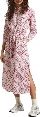 Immagine prodotto di Abito da donna Pepe Jeans Paz, modello camicia, bianco a fantasia, taglia S