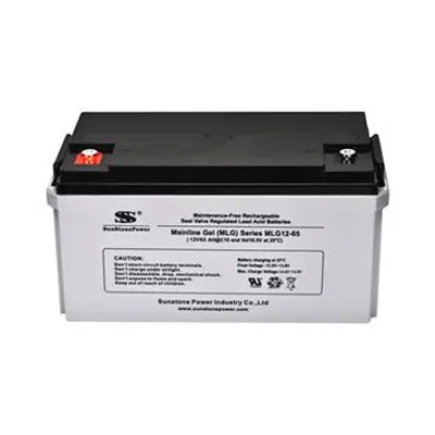 Produktbild von Sunstone 12V 65Ah Blei AGM Energie Speicherbatterie für Notbeleuchtung der USV Solaranlage