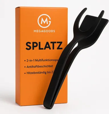 Obrázek produktu pro kleště 2 v 1 nylonové nepřilnavé žáruvzdorné pro kuchyňské DE.