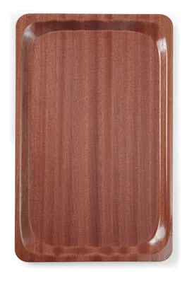 Immagine prodotto di Vassoio da portata HENDI in legno, rettangolare, GN 1/1, mogano, 325x530 mm