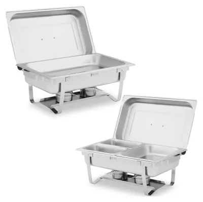 Produktbild von Buffetwärmer für Pastagerichte mit 2 x 8l GN-Behältern - 2er-Set.