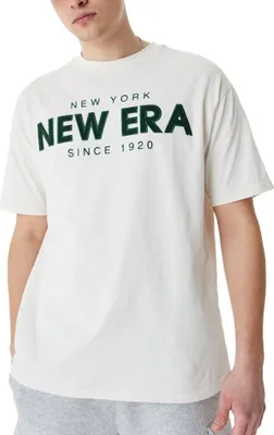 Produktbild von New Era Oversized Shirt - BRAND LOGO off white - XL
