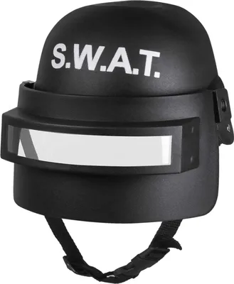 Produktbild von kinderhelm S.w.a.t. deluxe Einheitsgröße schwarz