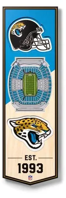 Immagine prodotto di Striscione 3D dello stadio dei Jacksonville Jaguars