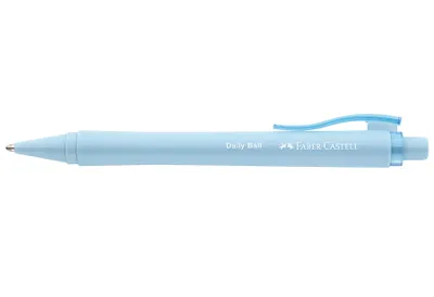Produktbild von FABER-CASTELL Druckkugelschreiber DAILY BALL hellblau