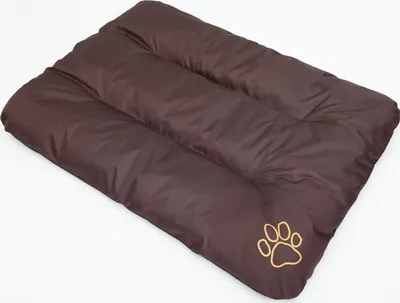 Produktbild von Hundekissen Hundematraze Schlafplatz Hundebett Tierbett Hundekissen Katzenbett - Eco - 115 x 80 cm [Größe: XXL] - Braun