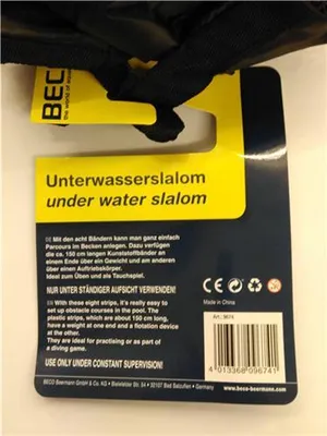 Productafbeelding van BECO 9674: Onderwater slalom