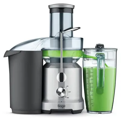 Zdjęcie produktu dla Sage the Nutri Juicer Cold, Sokowirówka wolnoobrotowa, Czarny, Srebrny, Drabina schodkowa, 3 l, 2 l, 8,4 cm