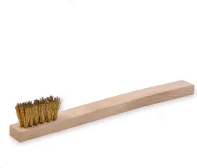 Produktbild von Osborn Zündkerzenbürste - Arbeitslänge 45 mm, gewellter Messingdraht 0,20 mm T18 Holzkörper 189x18 / 3x6 Reihen