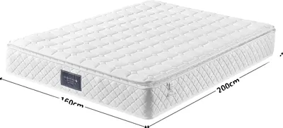 Immagine prodotto di Materasso, schiuma a freddo, sostegno ergonomico, bianco - 160x200x25 cm