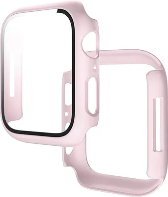 Produktbild von Stravo Case für Apple Watch Series 11/10 46 mm – Hartschale mit Displayabdeckung, passgenaues Design – Rosa