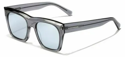 Imagen del producto de Hawkers Narciso, para adultos, uni, rectangular, forma rectangular, montura completa, gris, transparente