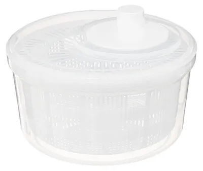Produktbild von Salatschleuder manuell mit Kurbel, Durchmesser 25 cm, Höhe 16 cm