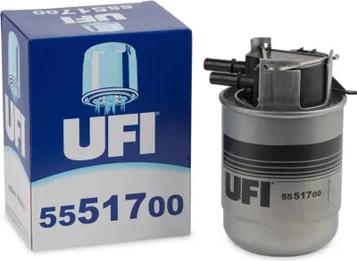 Produktbild von Kraftstofffilter UFI 55.517.00 für NISSAN Qashqai II (J11, J11) Filtereinsatz