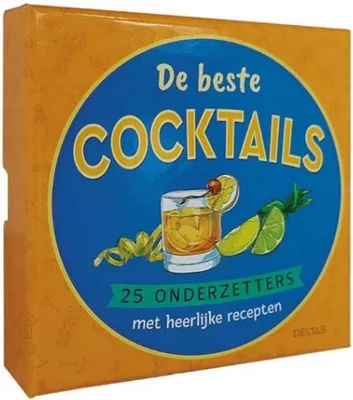 Produktbild von Deltas die besten Cocktails – 25 Untersetzer