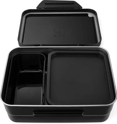 Produktbild von Satch Lunchbox Black - Edelstahl Brotdose