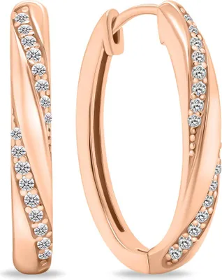 Produktbild von Decent bronze rings with clear zircons EA661R