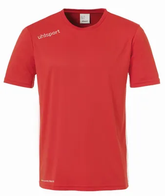 Produktbild von Uhlsport Fußball Essential Trikot Kinder Kurzarmshirt rot weiß Gr 152