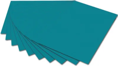 Produktbild von folia Tonpapier DIN A4 130 g/qm türkis 100 Blatt