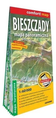 Image de Carte touristique panoramique des Monts Bieszczady 1:60 000