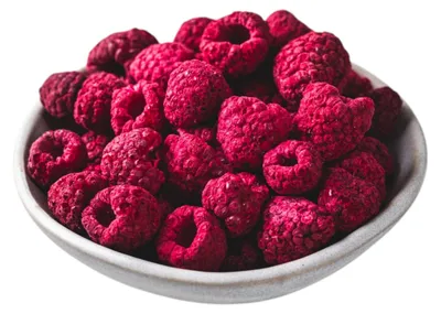 Produktbild von Bio Himbeeren gefriergetrocknet 1000g
