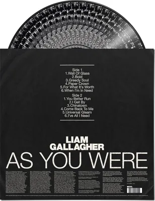 Immagine prodotto di Liam Gallagher: As You Were (Edizione limitata) (Vinile Zoetrope)