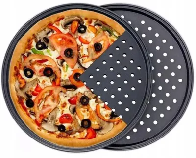 Produktbild von Hurtnet Pizzablech mit Antihaftbeschichtung, 32 cm