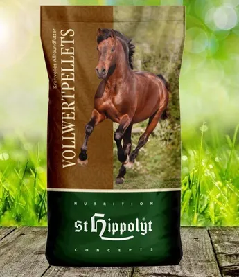 Produktbild von St. Hippolyt Vollwertpellets | 25 kg