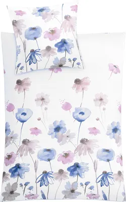 Produktbild von Kleine Wolke Bettwäsche SVEA Mako-Satin BL 135x200 cm weiß Bettbezug