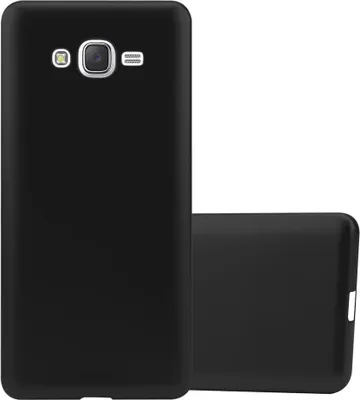 Produktbild von Cadorabo Schutzhülle für Samsung Galaxy J7 2015 Hülle in Schwarz Handyhülle TPU Silikon Etui Cover Case