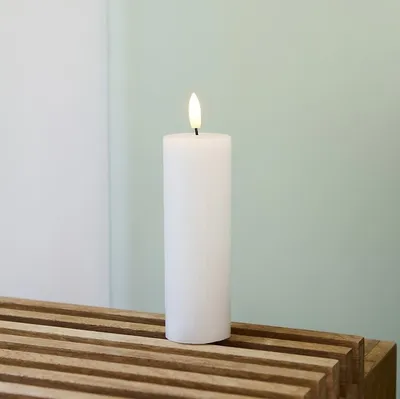 Produktbild von Sirius LED Kerze Sille 5 x 15 cm wiederaufladbar weiß