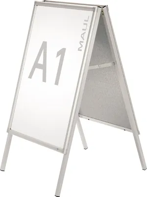 Obrázek produktu pro MAUL zákaznická zátka MAULpublic formát na výšku A1 hliník 75,6 x 62,4 x 111,5 cm stříbrná