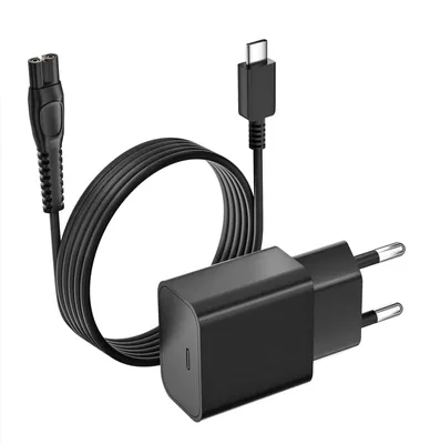 Productafbeelding van USB-C oplader voor Philips Norelco serie 3000, 3000x, 5000, 5000x, i9000