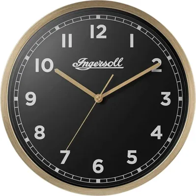 Productafbeelding van Ingersoll IC002GB wandklok, retro design, 45 cm