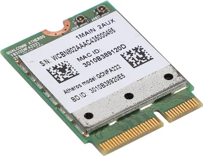 Obrázek produktu pro Pro Qualcomm Atheros WIFI kartu 2,4/5GHz Dual Band 802.11abgn s pro Bluetooth 4.0
