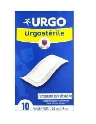 Immagine prodotto di Urgosterile 20 cm x 9 cm, strisce per la chiusura delle ferite, 10 pezzi