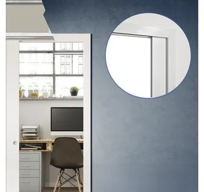 Produktbild von ECLISSE Holzzarge CPL-Weiß für UNICO Modell für Wandstärke 125 735 mm x 1985 mm