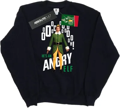 Produktbild von Elf - "Angry Elf" Sweatshirt für Damen BI5222 (M) (Schwarz)