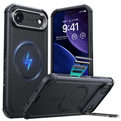 Obrázek produktu pro ESR – Cyber Armor Kickstand ochranné pouzdro pro iPhone 17 Air – černé