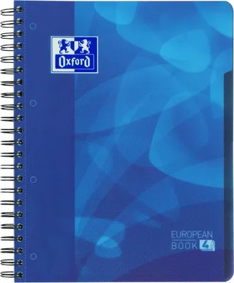 Obrázok produktu pre Oxford 400095496, Obrázok, Modrá, A4, 120 listy, v mäkkom viazaní, Univerzálne