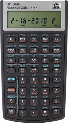 Image de hp Calculatrice 10 B II+ Version du périmètre d'affichage de l'écran : 1 Nombre de fonctions : 170 fonctions
