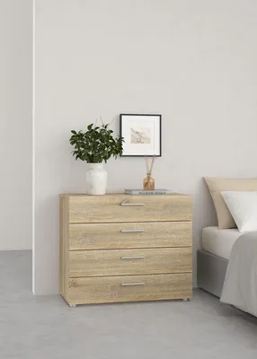 Productafbeelding van Ladekast Pepe Naturel 4-lades - Giga Living
