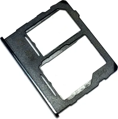 Produktbild von Simkartenhalter und micro-SD Cad Fach für Samsung Galaxy A32 5G (A326B, A326B/DS) Original Ersatzteil, Schwarz