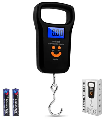 Zdjęcie produktu dla Waga kieszonkowa cyfrowa, 50 kg / 110 lb, z wyświetlaczem LCD
