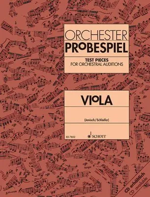 Obrázek produktu pro Orchester-Probespiel Viola