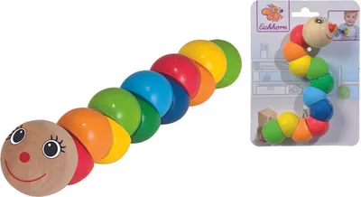 Obrázok produktu pre Eichhorn 100003440 Hrkálka s motívom húsenice, farebná