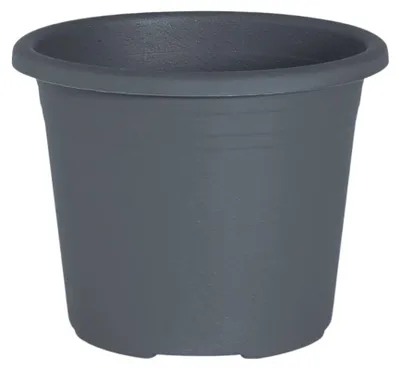 Productafbeelding van CYLINDRO Bloempot Antraciet Ø 50 cm 42 Liter – Duurzaam, UV-bestendig en Veelzijdig